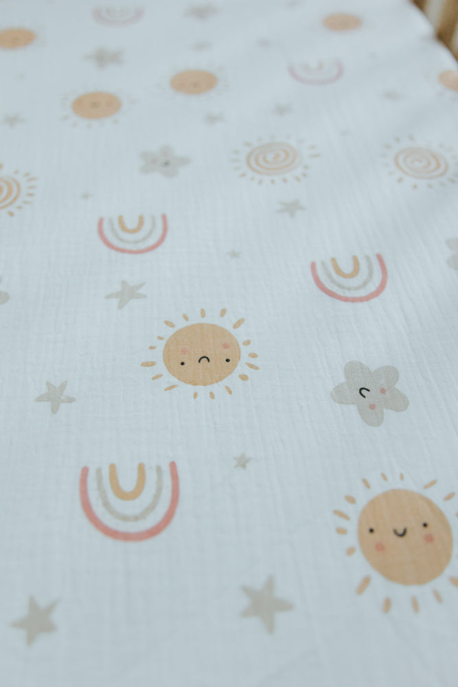 Muslin Fitted Crib Sheet
