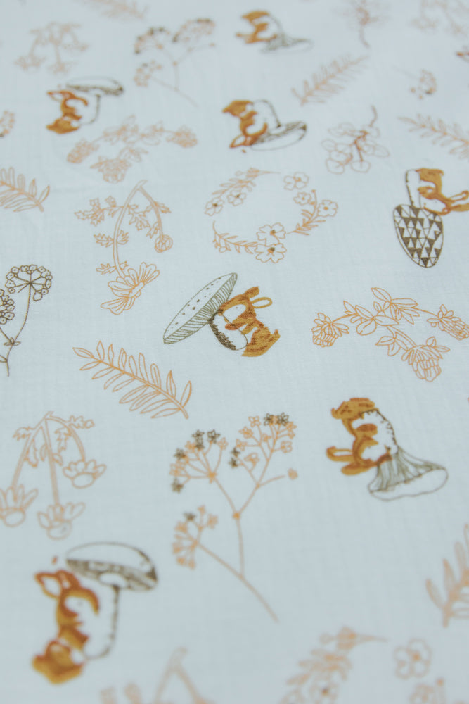 Muslin Fitted Crib Sheet