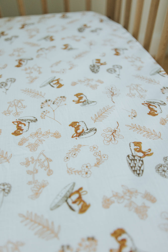 Muslin Fitted Crib Sheet